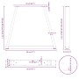 Patas para mesa de comedor en forma de V 2 uds blanco acero de , Patas para mesas - Ref: Foro24-4012541, Precio: 52,42 €, Des...