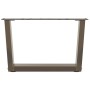 Patas para mesa de comedor en forma de V 2 uds acero natural de , Patas para mesas - Ref: Foro24-4012611, Precio: 60,81 €, De...