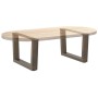 Patas para mesa de comedor en forma de V 2 uds acero natural de , Patas para mesas - Ref: Foro24-4012611, Precio: 60,81 €, De...