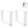 Patas para mesa de comedor forma V 2 uds blanco 60x(30-31,3) cm de , Patas para mesas - Ref: Foro24-4012613, Precio: 65,59 €,...