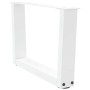 Patas para mesa de comedor forma V 2 uds blanco 60x(30-31,3) cm de , Patas para mesas - Ref: Foro24-4012613, Precio: 65,59 €,...