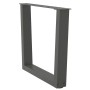 Patas para mesa de comedor en forma de V 2 uds antracita acero de , Patas para mesas - Ref: Foro24-4012630, Precio: 67,32 €, ...