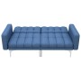 Sofá cama de tela azul en Sofás | Comprar online en Foru.es