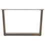 Patas para mesa de comedor forma de V 2 uds acero natural acero de , Patas para mesas - Ref: Foro24-4012639, Precio: 72,67 €,...