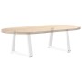 Patas para mesa de comedor forma V 2 uds blanco 70x(42-43,3) cm de , Patas para mesas - Ref: Foro24-4012557, Precio: 75,93 €,...