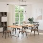 Patas mesa comedor forma V 2uds acero blanco 100x(72-73,3)cm de , Patas para mesas - Ref: Foro24-4012581, Precio: 112,06 €, D...