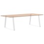 Patas mesa comedor forma V 2uds acero blanco 100x(72-73,3)cm de , Patas para mesas - Ref: Foro24-4012581, Precio: 112,06 €, D...