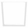 Patas para mesa de comedor en forma de V 2 uds acero blanco de , Patas para mesas - Ref: Foro24-4012653, Precio: 105,62 €, De...