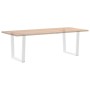 Patas para mesa de comedor en forma de V 2 uds acero blanco de , Patas para mesas - Ref: Foro24-4012653, Precio: 105,62 €, De...