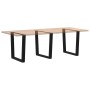Patas para mesa de comedor en forma de V 3 uds acero negro de , Patas para mesas - Ref: Foro24-4012664, Precio: 117,70 €, Des...