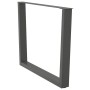 Patas para mesa comedor forma V 2uds antracita 100x(72-73,3) cm de , Patas para mesas - Ref: Foro24-4012658, Precio: 111,78 €...