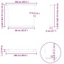 Patas para mesa comedor forma V 2uds antracita 100x(72-73,3) cm de , Patas para mesas - Ref: Foro24-4012658, Precio: 111,78 €...