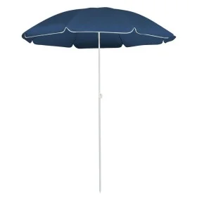 Sombrilla de jardín con poste de acero azul 180 cm de vidaXL, Sombrillas - Ref: Foro24-315538, Precio: 20,13 €, Descuento: %