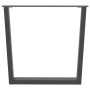 Patas para mesa de comedor en forma de V 3 uds antracita acero de , Patas para mesas - Ref: Foro24-4012666, Precio: 144,72 €,...