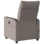 Sillón de masaje reclinable de tela gris taupé de , Sillones - Ref: Foro24-4104837, Precio: 207,19 €, Descuento: %