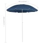 Sombrilla de jardín con poste de acero azul 180 cm de vidaXL, Sombrillas - Ref: Foro24-315538, Precio: 20,57 €, Descuento: %