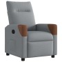 Sillón reclinable de tela gris claro de , Sillones - Ref: Foro24-4104809, Precio: 187,57 €, Descuento: %