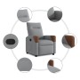 Sillón reclinable de tela gris claro de , Sillones - Ref: Foro24-4104809, Precio: 187,57 €, Descuento: %