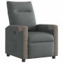 Sillón reclinable de tela gris oscuro de , Sillones - Ref: Foro24-4104840, Precio: 199,77 €, Descuento: %