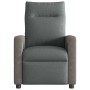 Sillón reclinable de tela gris oscuro de , Sillones - Ref: Foro24-4104840, Precio: 199,77 €, Descuento: %
