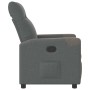 Sillón reclinable de tela gris oscuro de , Sillones - Ref: Foro24-4104840, Precio: 199,77 €, Descuento: %