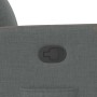 Sillón reclinable de tela gris oscuro de , Sillones - Ref: Foro24-4104840, Precio: 199,77 €, Descuento: %