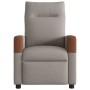 Sillón reclinable de tela gris taupe de , Sillones - Ref: Foro24-4104814, Precio: 199,61 €, Descuento: %