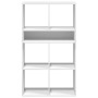 Estantería de madera contrachapada blanco 66x31x112 cm de , Librerías y estanterías - Ref: Foro24-860301, Precio: 76,74 €, De...