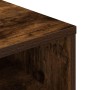 Estantería madera ingeniería color roble ahumado 34x31x80 cm de , Librerías y estanterías - Ref: Foro24-860278, Precio: 41,78...
