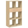 Estantería madera de ingeniería color roble sonoma 66x31x112 cm de , Librerías y estanterías - Ref: Foro24-860303, Precio: 73...