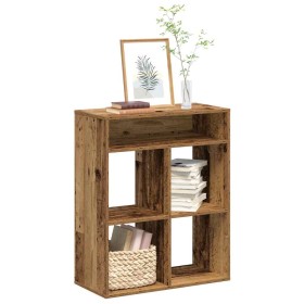 Estantería madera ingeniería madera envejecida 66x31x80 cm de , Librerías y estanterías - Ref: Foro24-860299, Precio: 63,60 €...
