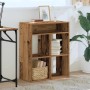 Estantería madera ingeniería madera envejecida 66x31x80 cm de , Librerías y estanterías - Ref: Foro24-860299, Precio: 63,60 €...