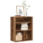 Estantería madera ingeniería madera envejecida 60x30x71,5 cm de , Librerías y estanterías - Ref: Foro24-860317, Precio: 57,12...