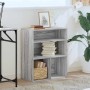 Estantería madera ingeniería gris sonoma 60x30x71,5 cm de , Librerías y estanterías - Ref: Foro24-860315, Precio: 53,40 €, De...