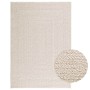 Alfombra ZIZUR apariencia yute interior exterior crema de , Alfombras - Ref: Foro24-4010364, Precio: 70,29 €, Descuento: %