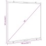 Pantalla de proyección colgante de pared 72 pulgadas 1:1 de , Pantallas para proyección - Ref: Foro24-4101036, Precio: 19,87 ...