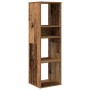 Estantería madera de ingeniería envejecida 34x31x112 cm de , Librerías y estanterías - Ref: Foro24-860290, Precio: 57,64 €, D...