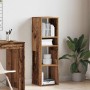 Estantería madera de ingeniería envejecida 34x31x112 cm de , Librerías y estanterías - Ref: Foro24-860290, Precio: 57,64 €, D...