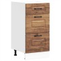 Mueble bajo de cocina Kalmar de madera antigua de ingeniería de , Armarios de cocina - Ref: Foro24-854248, Precio: 102,38 €, ...