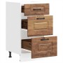 Mueble bajo de cocina Kalmar de madera antigua de ingeniería de , Armarios de cocina - Ref: Foro24-854248, Precio: 102,38 €, ...
