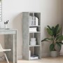Estantería madera ingeniería gris hormigón 34x31x112 cm de , Librerías y estanterías - Ref: Foro24-860286, Precio: 52,19 €, D...
