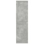 Estantería madera ingeniería gris hormigón 34x31x112 cm de , Librerías y estanterías - Ref: Foro24-860286, Precio: 52,19 €, D...