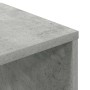 Estantería madera ingeniería gris hormigón 34x31x112 cm de , Librerías y estanterías - Ref: Foro24-860286, Precio: 52,19 €, D...