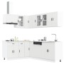 Mueble de cocina Porto blanco 11 piezas madera contrachapada de , Armarios de cocina - Ref: Foro24-3314901, Precio: 746,03 €,...