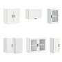 Mueble de cocina Porto blanco 11 piezas madera contrachapada de , Armarios de cocina - Ref: Foro24-3314901, Precio: 746,03 €,...