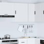 Armario de pared para cocina Porto madera de ingeniería blanca de , Armarios de cocina - Ref: Foro24-854037, Precio: 53,20 €,...