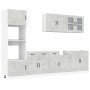 Mueble cocina Kalmar gris hormigón 7 pzas madera contrachapada de , Armarios de cocina - Ref: Foro24-3314735, Precio: 622,34 ...