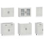 Mueble cocina Kalmar gris hormigón 7 pzas madera contrachapada de , Armarios de cocina - Ref: Foro24-3314735, Precio: 622,34 ...