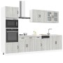Mueble cocina Kalmar sonoma gris 7 pzas madera contrachapada de , Armarios de cocina - Ref: Foro24-3314737, Precio: 645,24 €,...