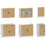Mueble de cocina Kalmar 7 piezas artesanal roble de , Armarios de cocina - Ref: Foro24-3314740, Precio: 656,38 €, Descuento: %